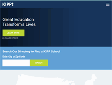 Tablet Screenshot of kipp.org